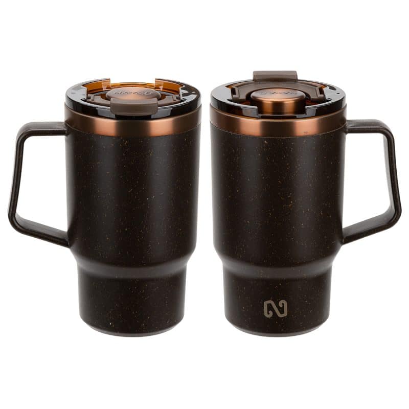 NAYAD® Cortado 16 oz Coffee Grounds/Recycled Polypropylene Mug - 1