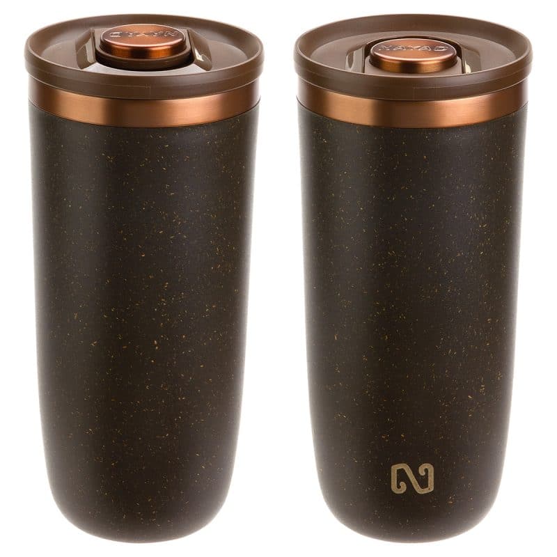 NAYAD® Neo 16 oz Coffee Grounds/Recycled Polypropylene Tumbler - 1