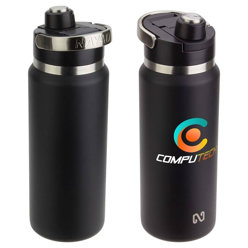 NAYAD® Traveler 26 oz Stainless Double-wall Bottle with Twist-Top Spout - 2