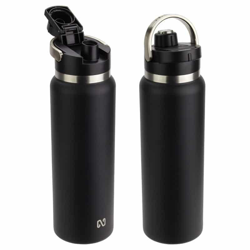 NAYAD® Traveler 40 oz Stainless Double-wall Bottle with Twist-Top Spout - 3