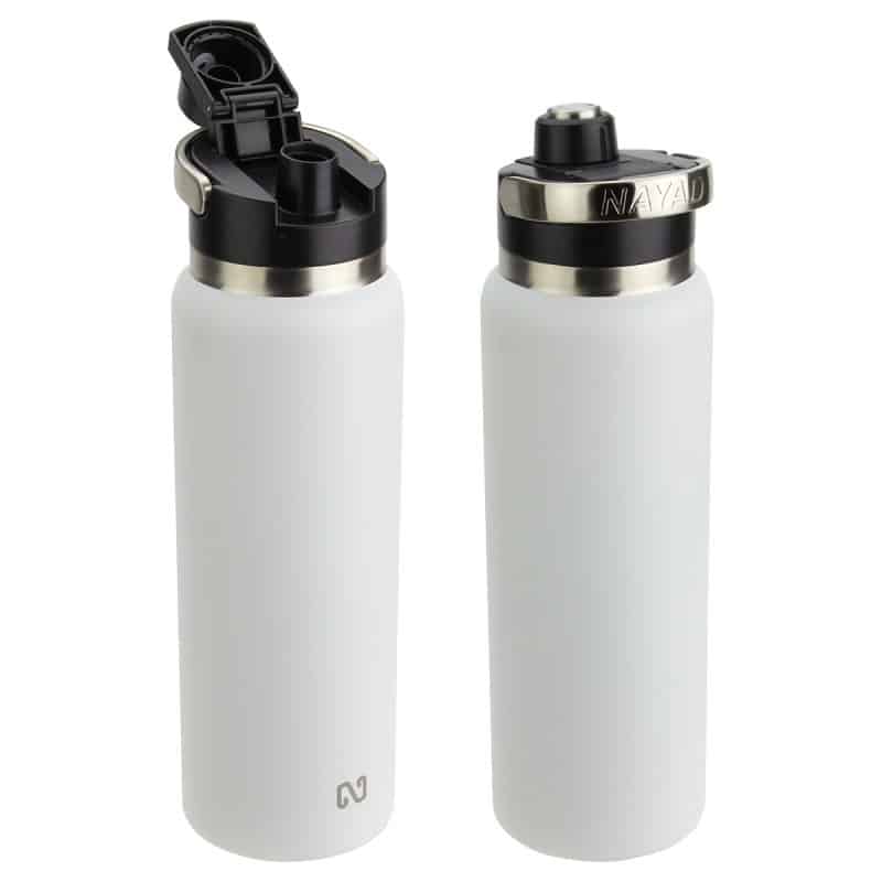 NAYAD® Traveler 40 oz Stainless Double-wall Bottle with Twist-Top Spout - 5