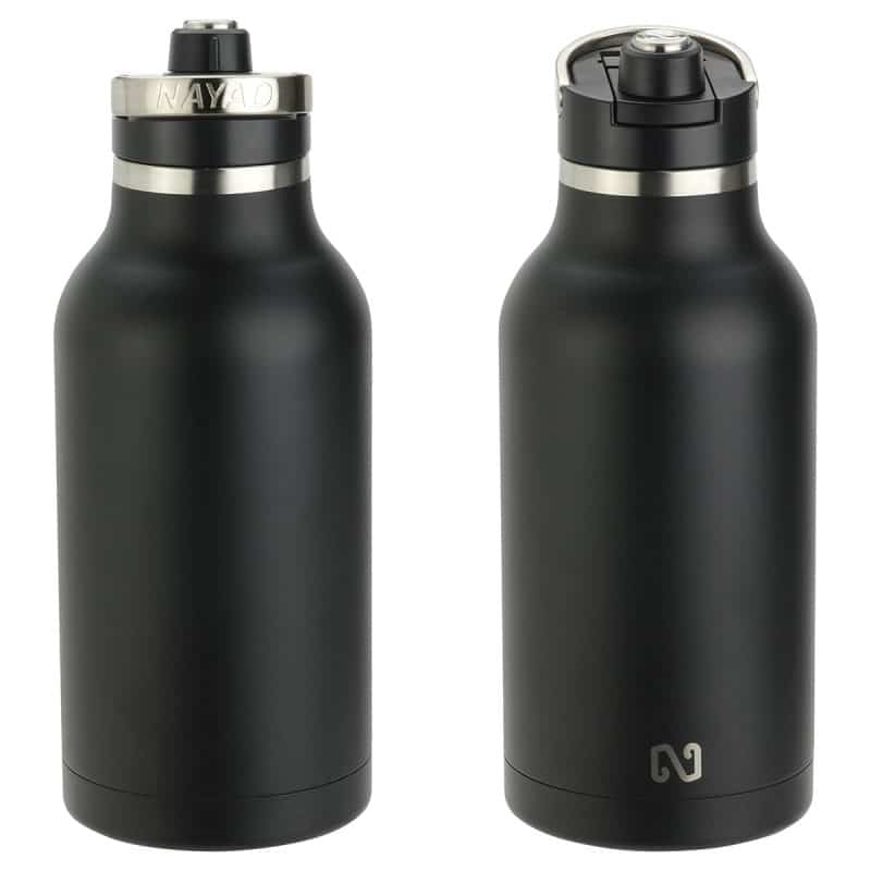 NAYAD® Traveler 64 oz Stainless Double-wall Bottle with Twist-Top Spout - 3