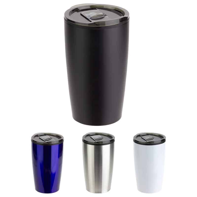 Optima 14 oz Stainless Steel/Polypropylene Tumbler - 1