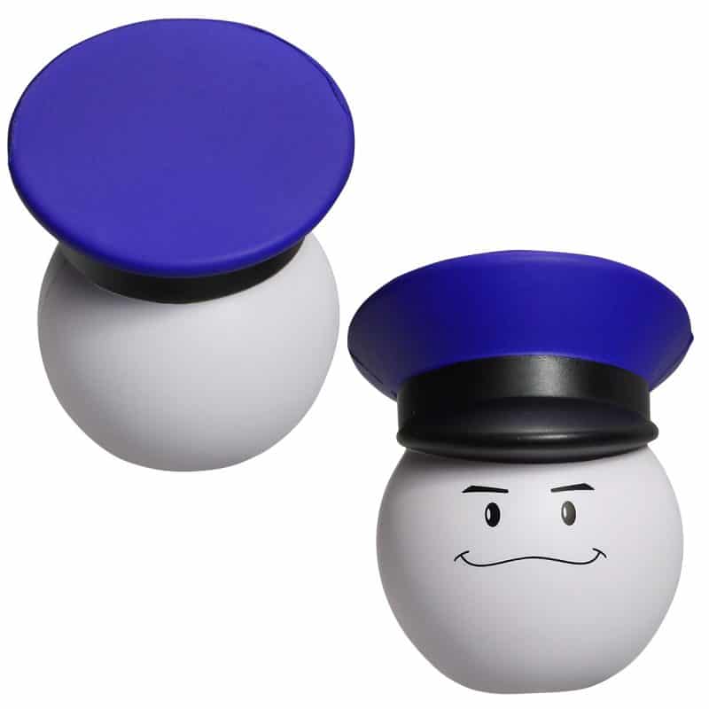 Policeman Mad Cap Stress Reliever - 3