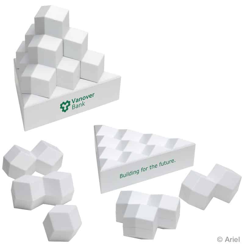 Pyramid Stack Puzzle Set - 3