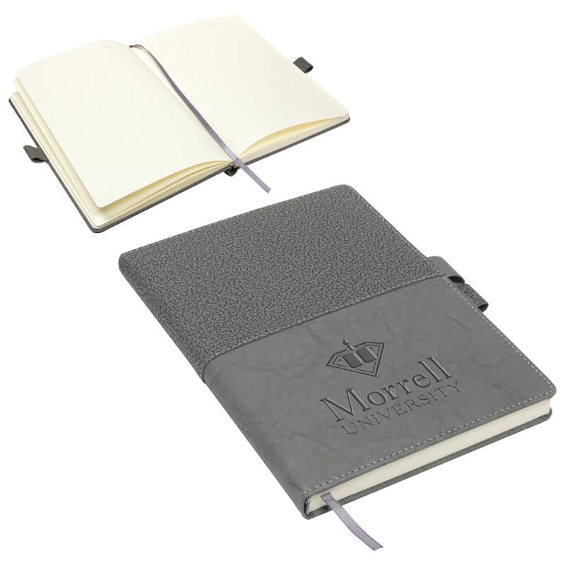 Quarry Textured Journal with Interlocking Pen Closure - 4