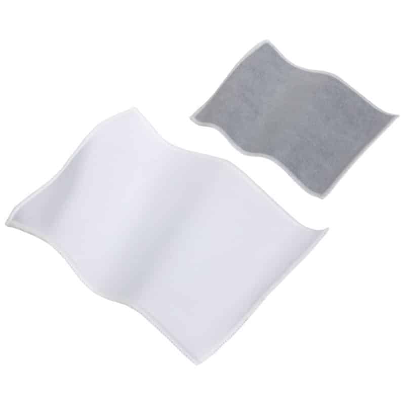 Quick Clean 5" x 7-1/8" Dual Sided Microfiber Cloth - 1