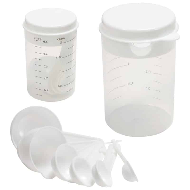 Recipe-Ready Measuring Cup Set & Strainer - 1