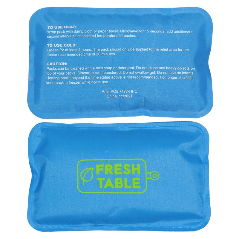 Rectangle Nylon-Covered Hot/Cold Pack - 2