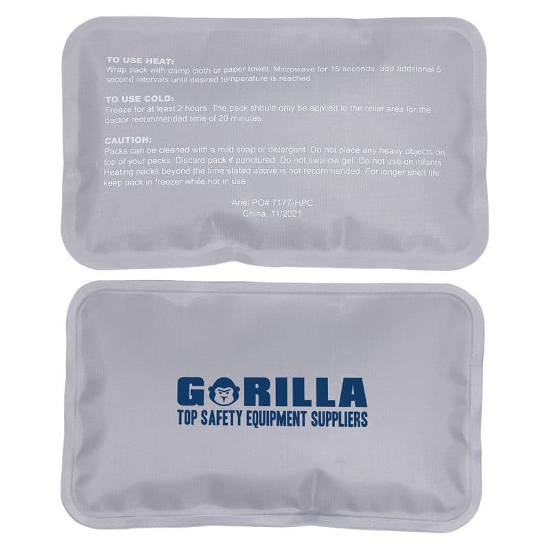Rectangle Nylon-Covered Hot/Cold Pack - 6
