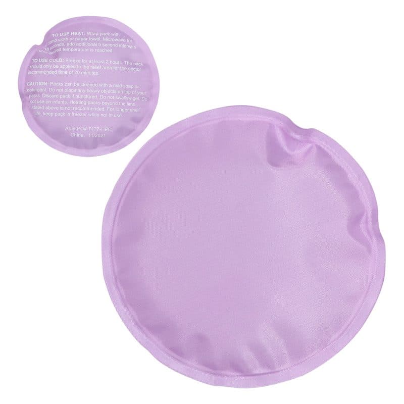 Round Nylon-Covered Hot/Cold Pack - 7