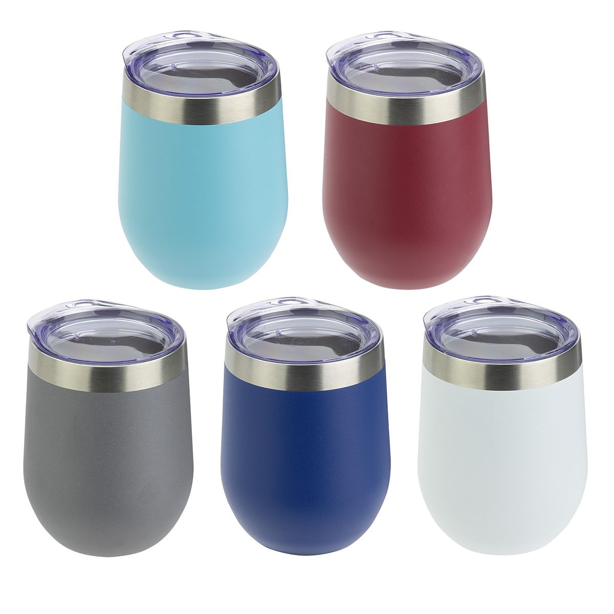SENSO Classic 10 oz Vacuum Insulated Stainless Steel Wine Tumbler - Ariel  Promo Gifts