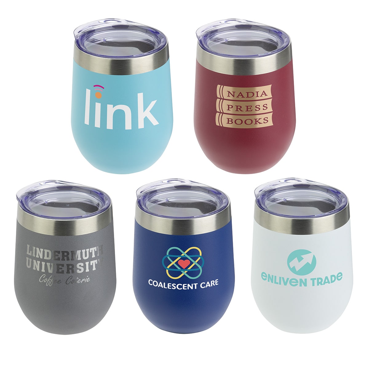 SENSO Classic 10 oz Vacuum Insulated Stainless Steel Wine Tumbler