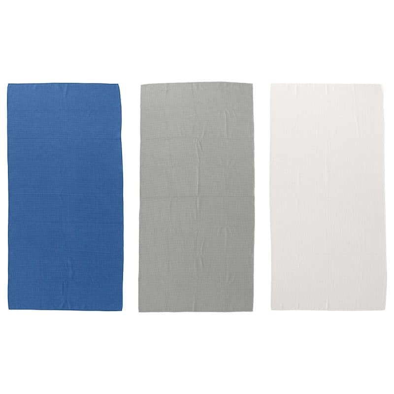 Seaside 30" x 60" Waffle Microfiber Beach Towel - 1