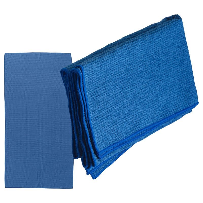 Seaside 30" x 60" Waffle Microfiber Beach Towel - 3