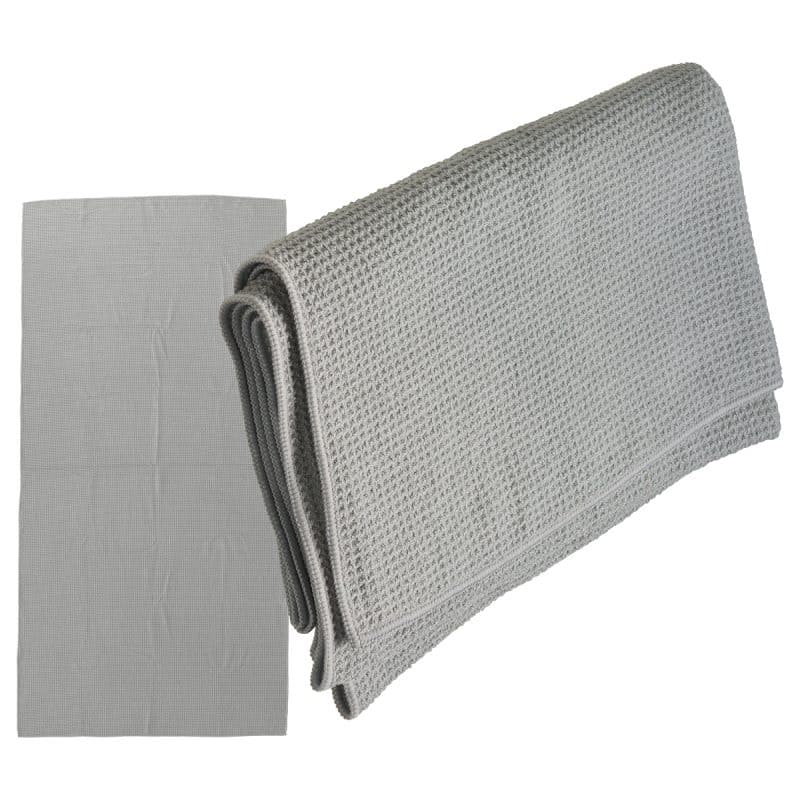 Seaside 30" x 60" Waffle Microfiber Beach Towel - 5