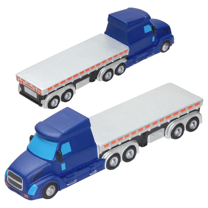 Semi Flatbed Truck Stress Reliever - 1