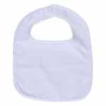 Silk Touch Baby Bib 10" x 13" 360GSM Poly/Cotton - Full Color - 1