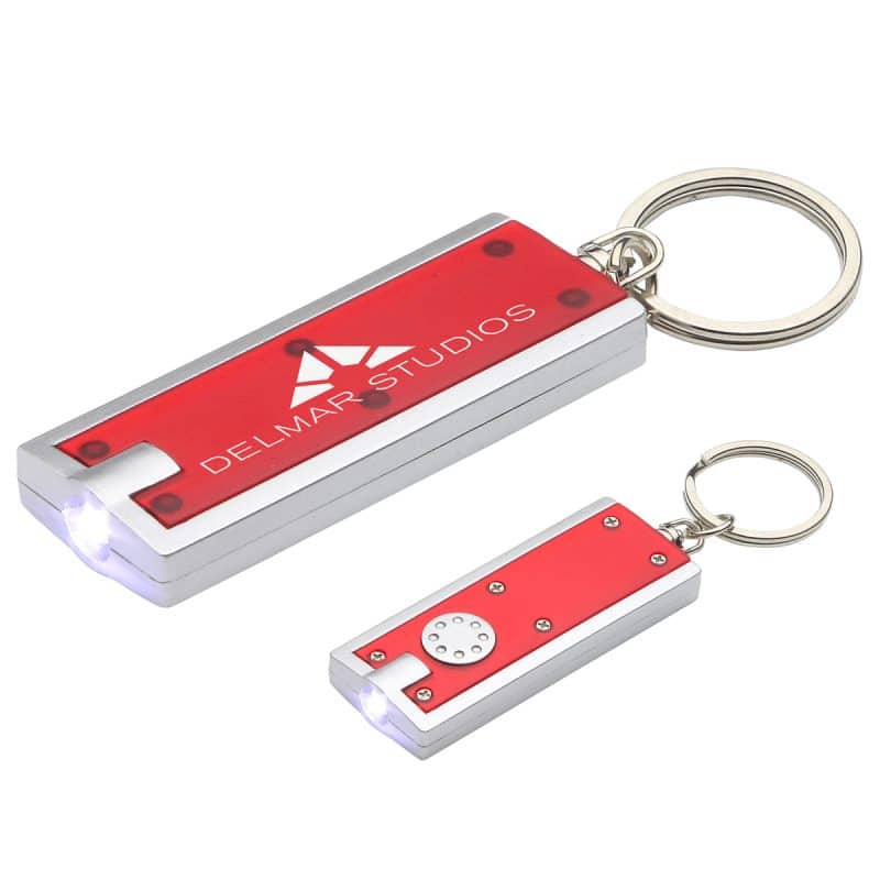 Simple Touch LED Key Chain - 8