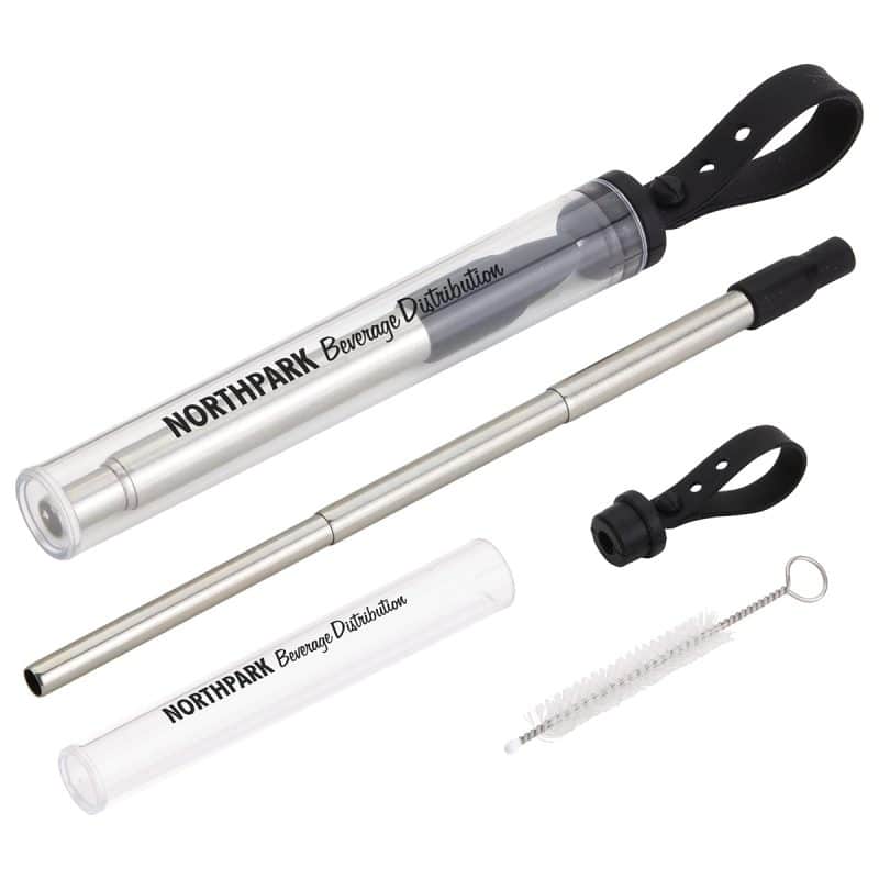 Sip 'N Slide Telescoping Straw With Cleaning Brush - 2