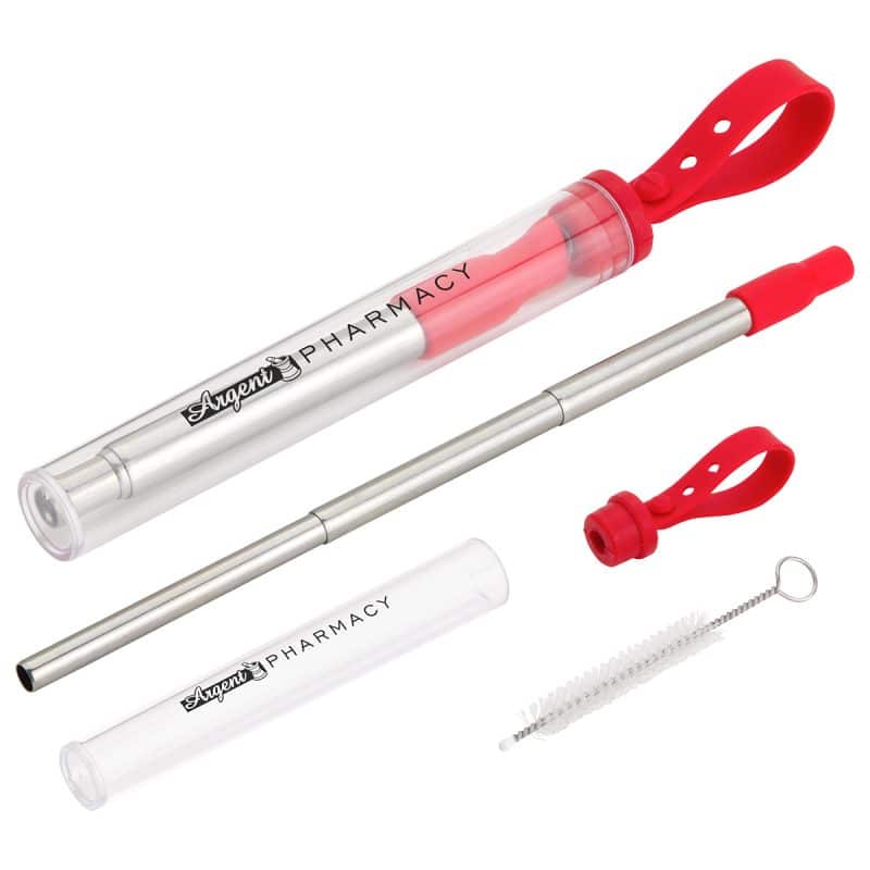 Sip 'N Slide Telescoping Straw With Cleaning Brush - 8