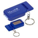 Solar Powered Light & Whistle Key Chain - 4