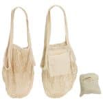 Sonnet Collapsible Cotton Mesh Tote - 1