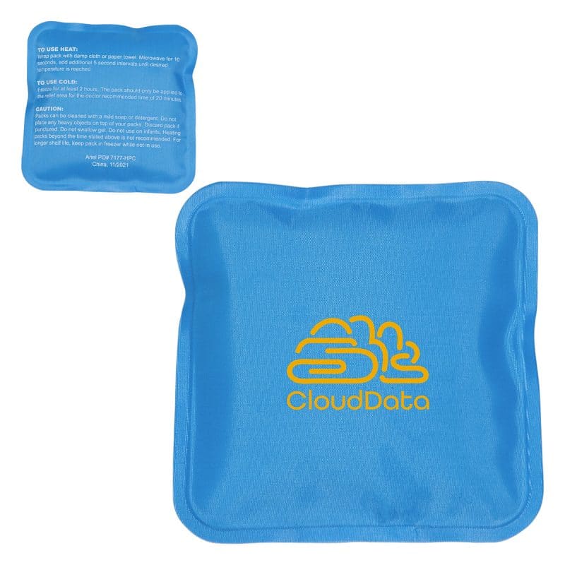Square Nylon-Covered Hot/Cold Pack - 2