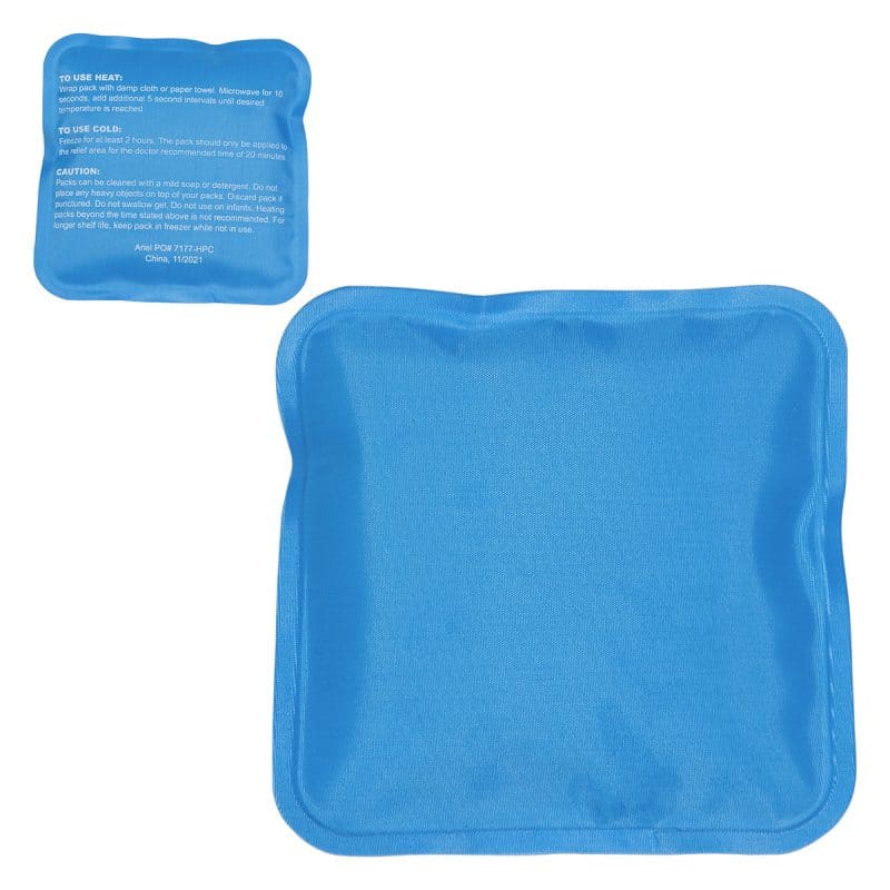 Square Nylon-Covered Hot/Cold Pack - 3