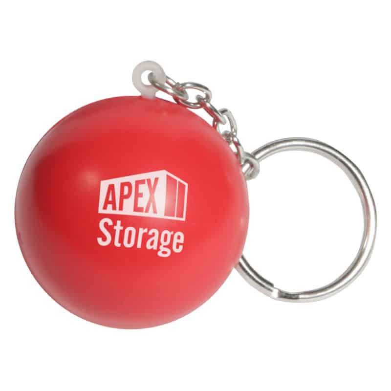Stress Ball Key Chain - 6