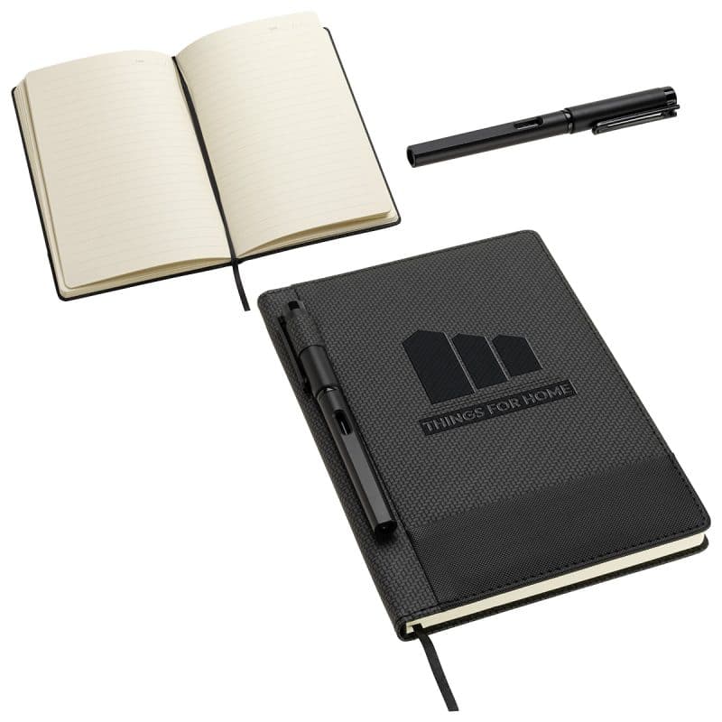 Symposium Textured Journal with Pen - 2