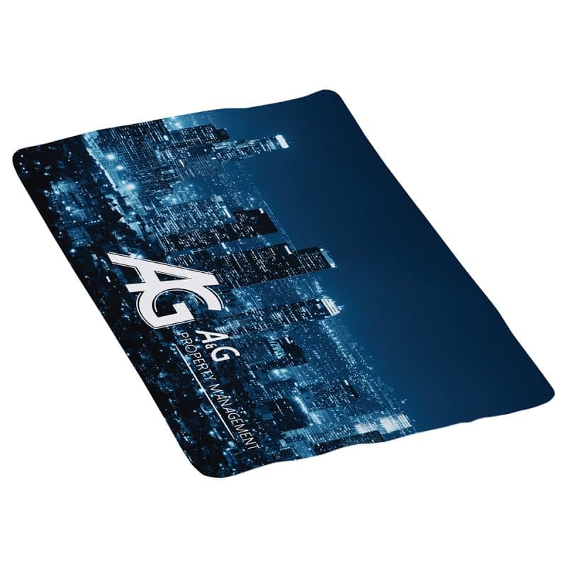 Tablet 11" x 7" Microfiber Cleaning Cloth- Full-Color - 1