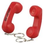 Telephone Receiver Stress Reliever Key Chain - 1