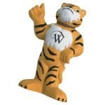 Thumbs Up Tiger Mascot Stress Reliever - 1
