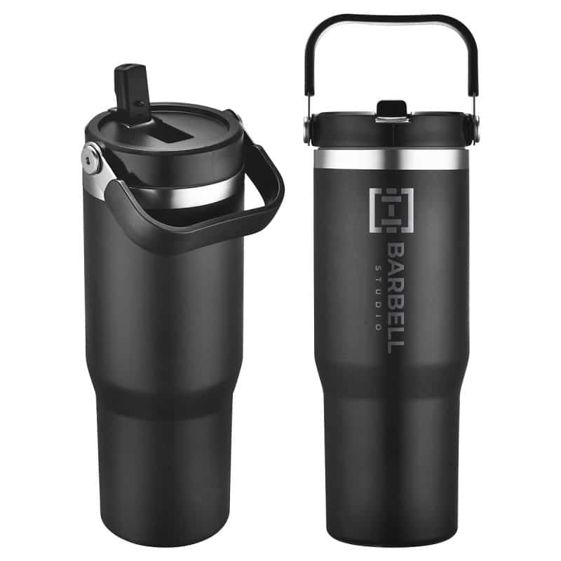 Tollara 30 oz Vacuum Insulated Tumbler with Flip Top Spout - 2
