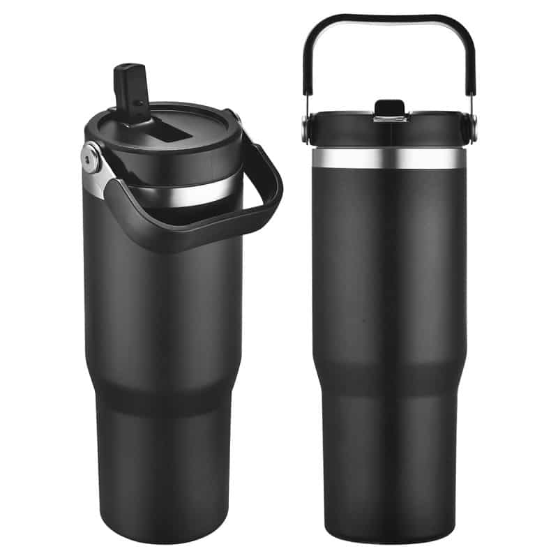 Tollara 30 oz Vacuum Insulated Tumbler with Flip Top Spout - 3