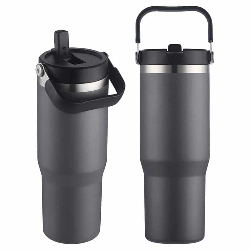 Tollara 30 oz Vacuum Insulated Tumbler with Flip Top Spout - 5