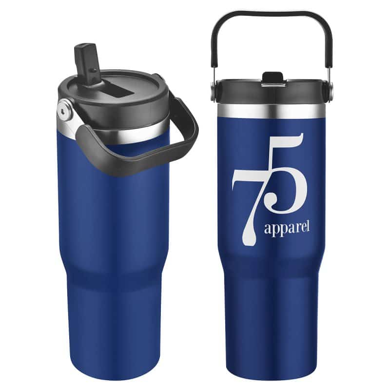 Tollara 30 oz Vacuum Insulated Tumbler with Flip Top Spout - 6
