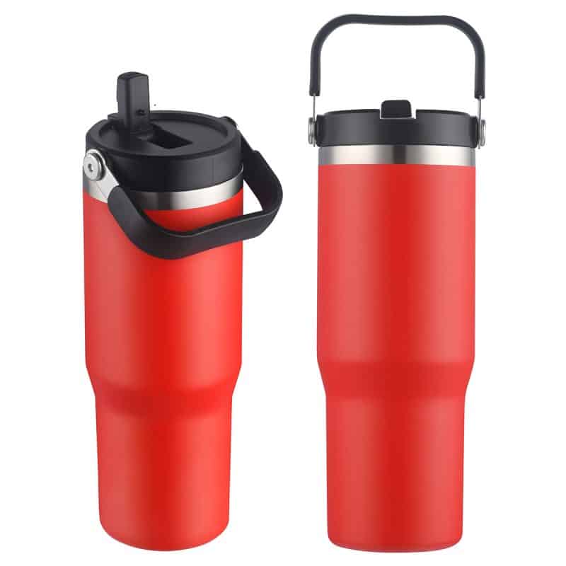 Tollara 30 oz Vacuum Insulated Tumbler with Flip Top Spout - 9
