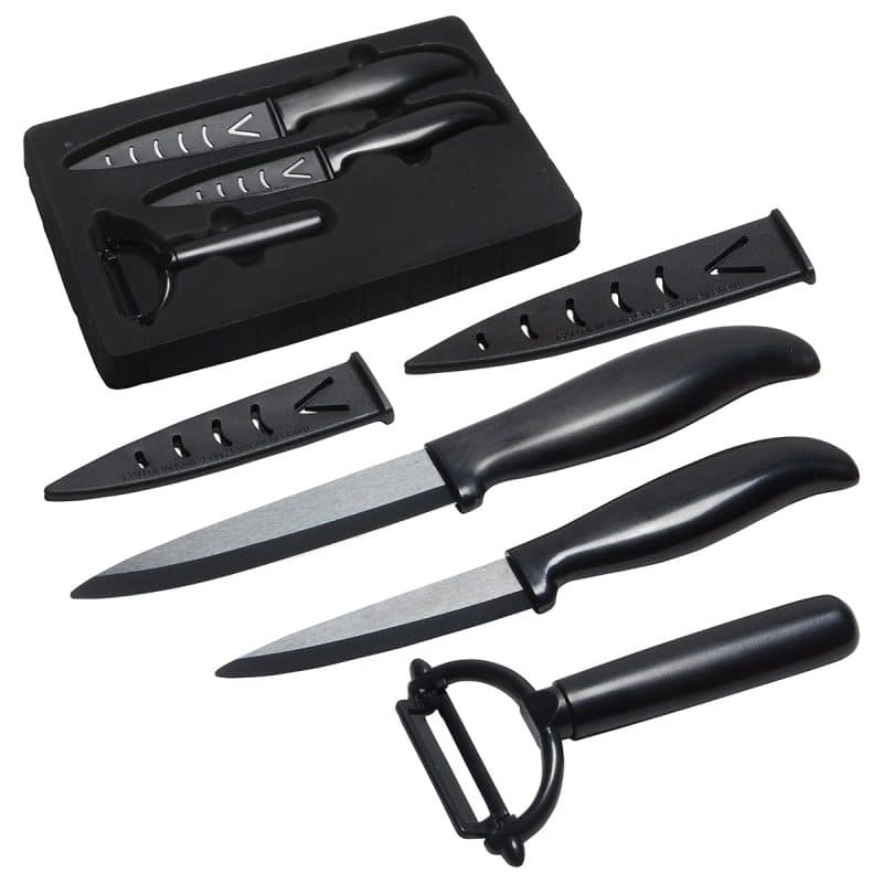 Top Choice Ceramic Knife & Peeler Set - 1