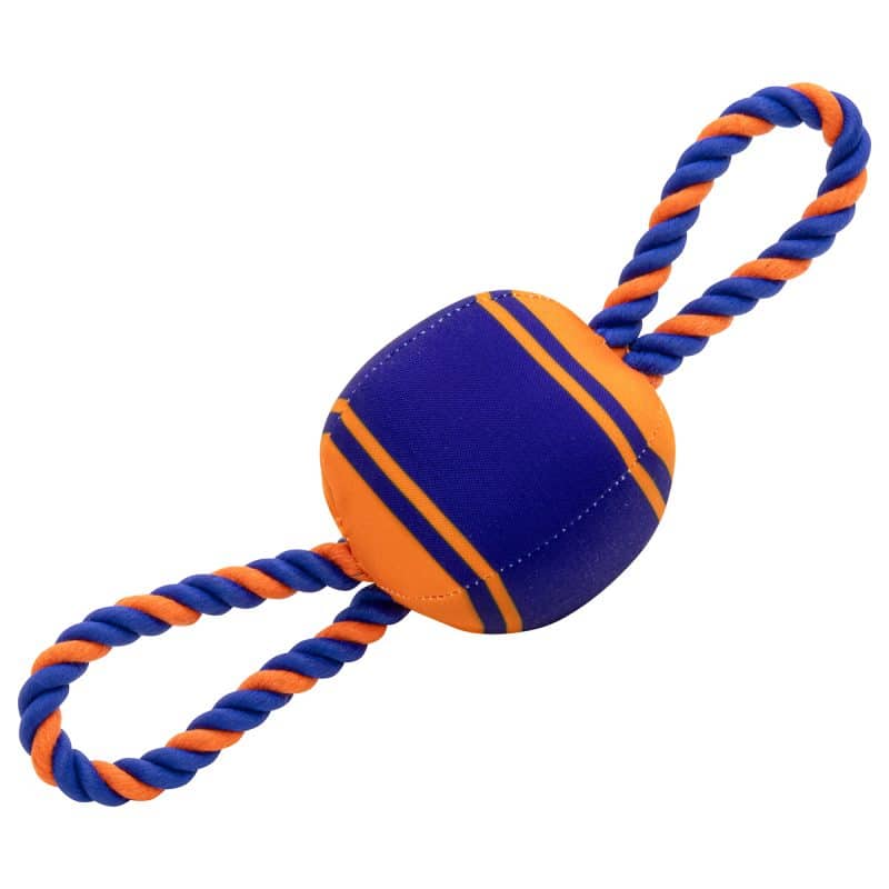 Tug 'N Play Ball & Rope Dog Toy - 1