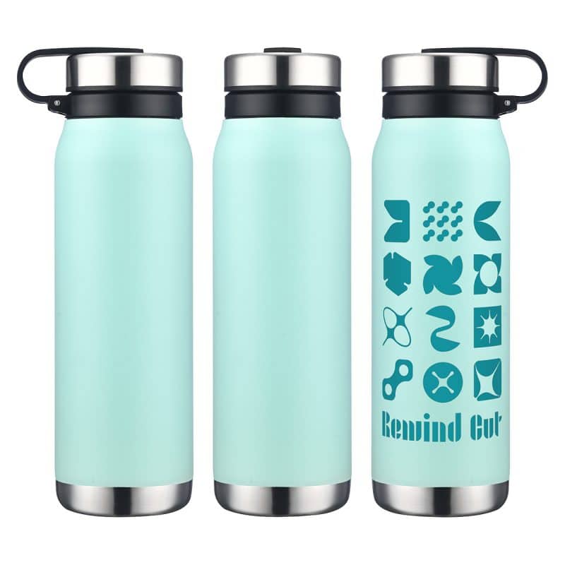 Turin 20 oz Vacuum Insulated Bottle with Twist Cap - 8