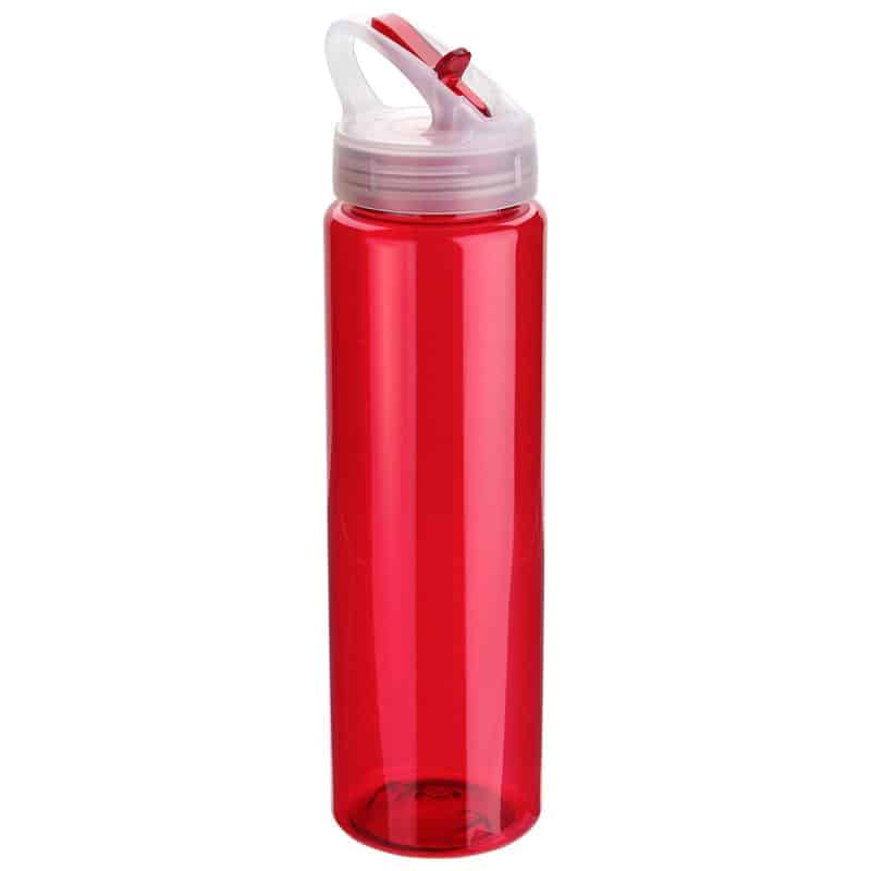 Velo 32 oz PET Bottle with Flip-Up Lid - 9