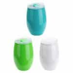 Vintage 16 oz Tritan® High Gloss Wine Glass with Lid - 1