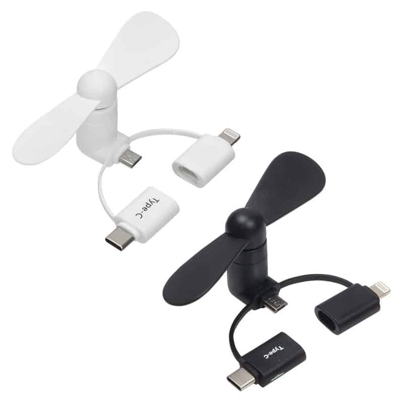 3-in-1 Mini Phone Fan - 1