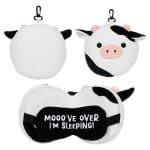 Comfort Pals™ Cow 2-in-1 Pillow Sleep Mask - 1