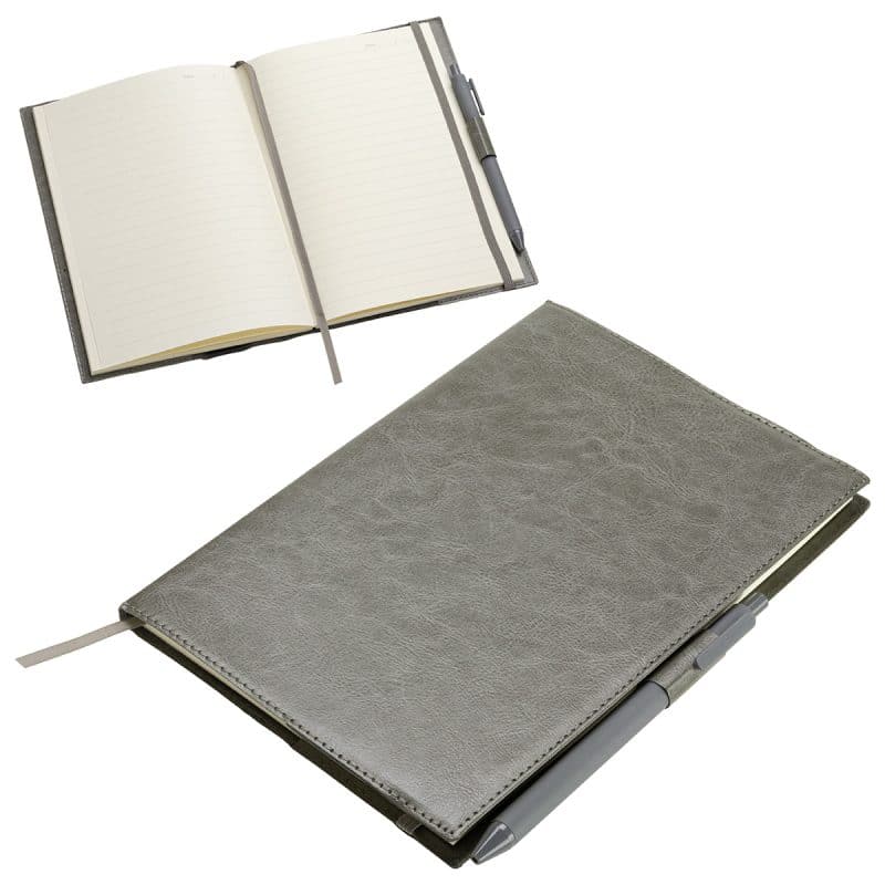 Conclave Refillable Leatherette Journal with Pen - 7