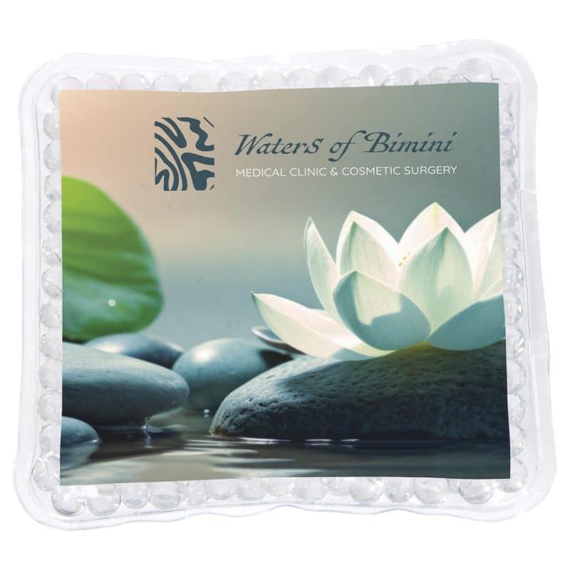 Full-Color Square Aqua Pearls™ Hot/Cold Pack - 6