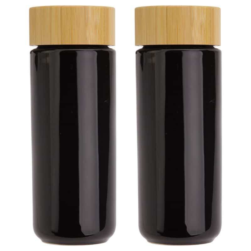 Milan 10 oz Ceramic Tumbler with Bamboo Lid - 3