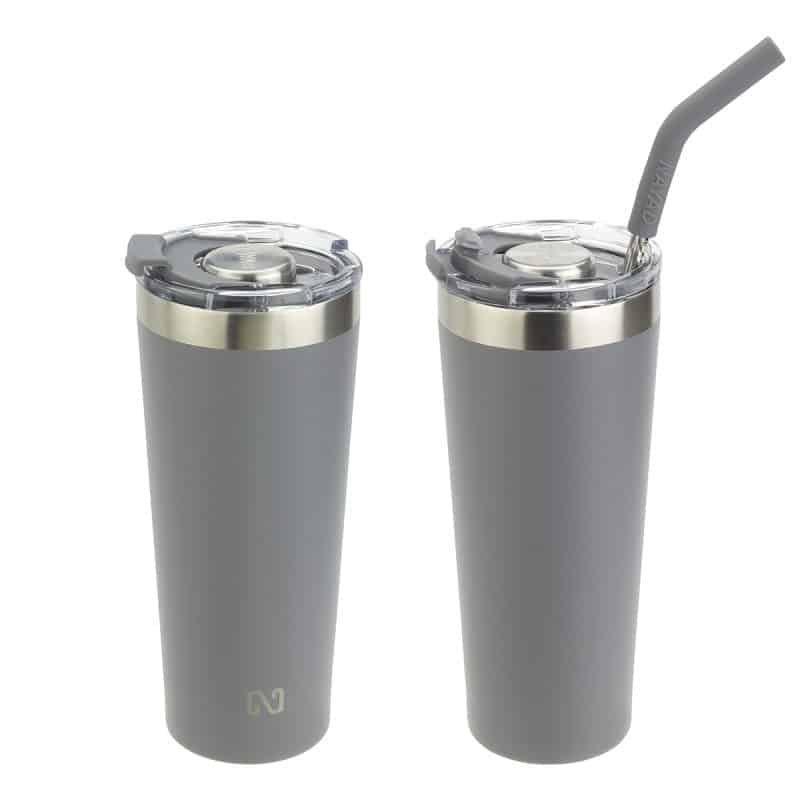 NAYAD® Trouper 22 oz Stainless Double-wall Tumbler with Straw - 7